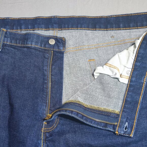 Levi's 541 jeans athletic taper men's W48L32 ink blue stretch - Picture 10 of 13